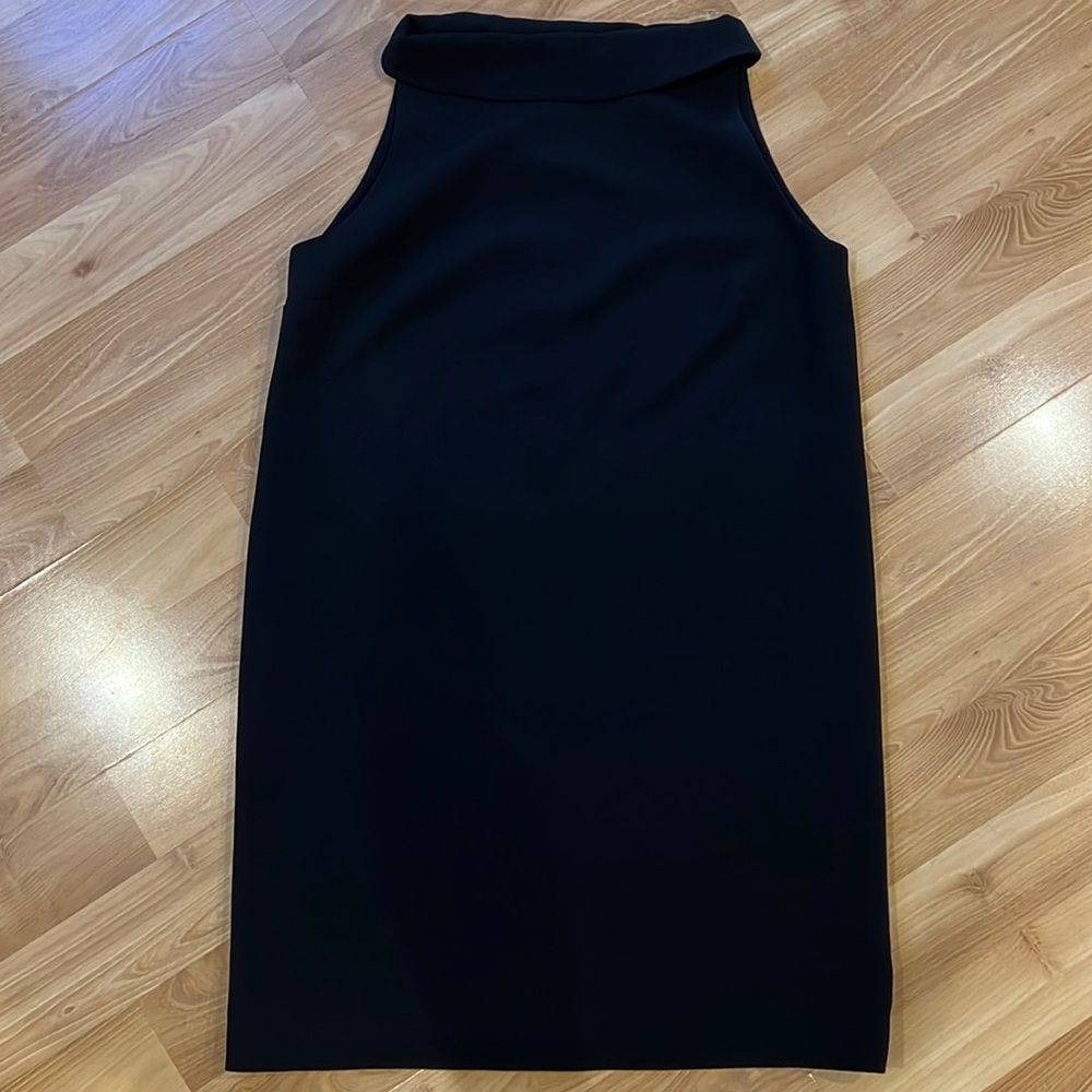Lee Anderson Couture Black Sleeveless Dress L